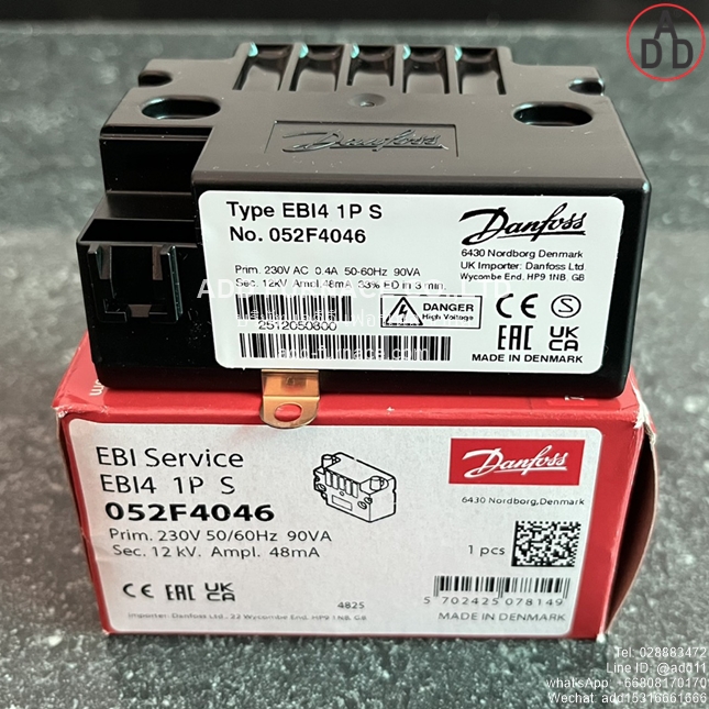 Danfoss Type EBI4 1P S No. 052F4046 (2)